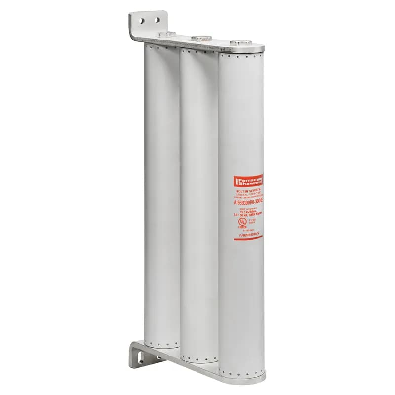 Mersen A155B3D0R0-300E - Medium Voltage E-Rated Fuse 15500VAC 300A Bolt-On, Series: D0R0 Visual Indicator Amp-Trap®