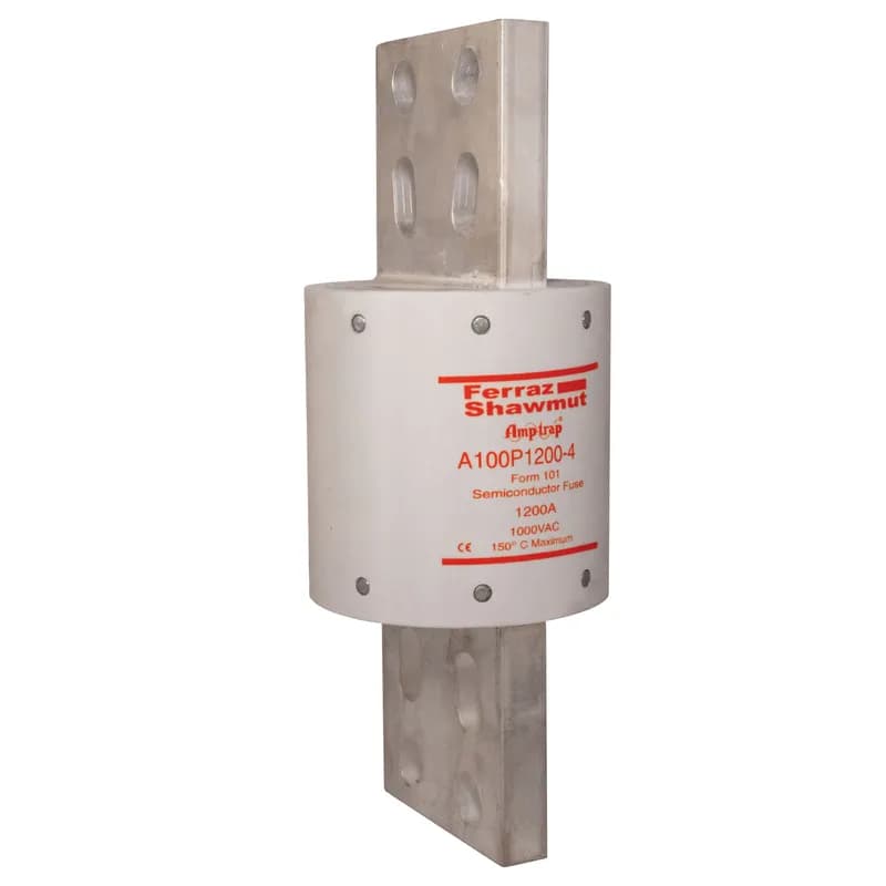 High Speed Fuse Amp-Trap® A100P 1000VAC 750VDC 1200A Bolted Blade