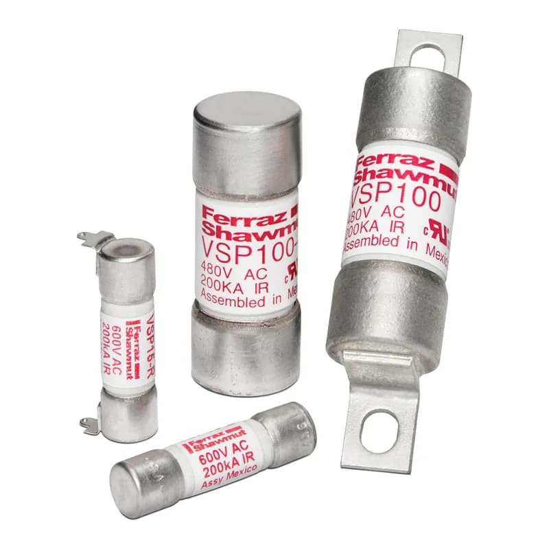 VSP MOV Fuses 600VAC Surge Capacity: 20kA Double Body PCB Mount