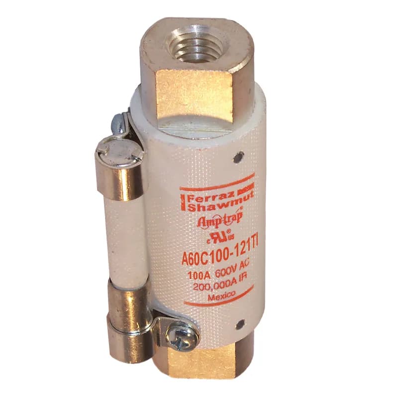 Capacitor fuse A60C 600VAC 100A Screw-in TI Indicator Amp-Trap®