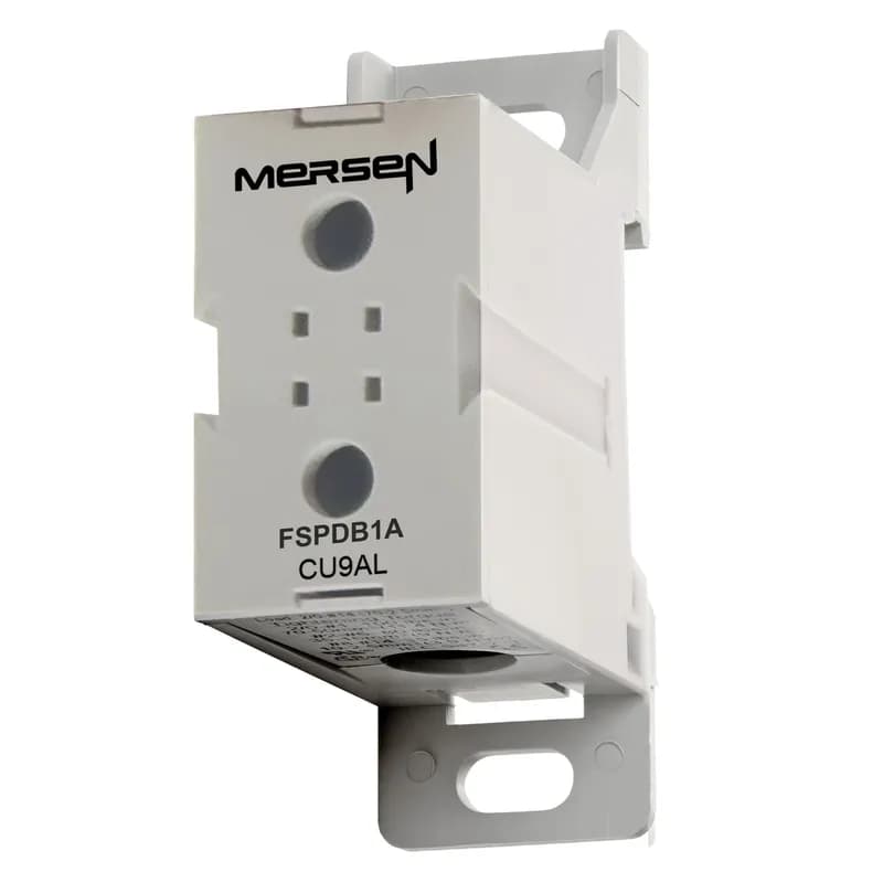 FSPDB Series UL 1059 Finger-Safe Power Distribution Block 1500V 175A - 175A Tin-plated Aluminum 1-Pole 1 - 1 openings; 2/0 - #14 --- 2/0 - #14