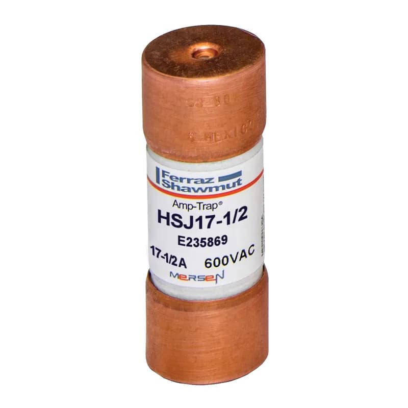 Fuse HSJ - Class J - High-Speed 600VAC 500VDC 17.5A Ferrule Amp-Trap®