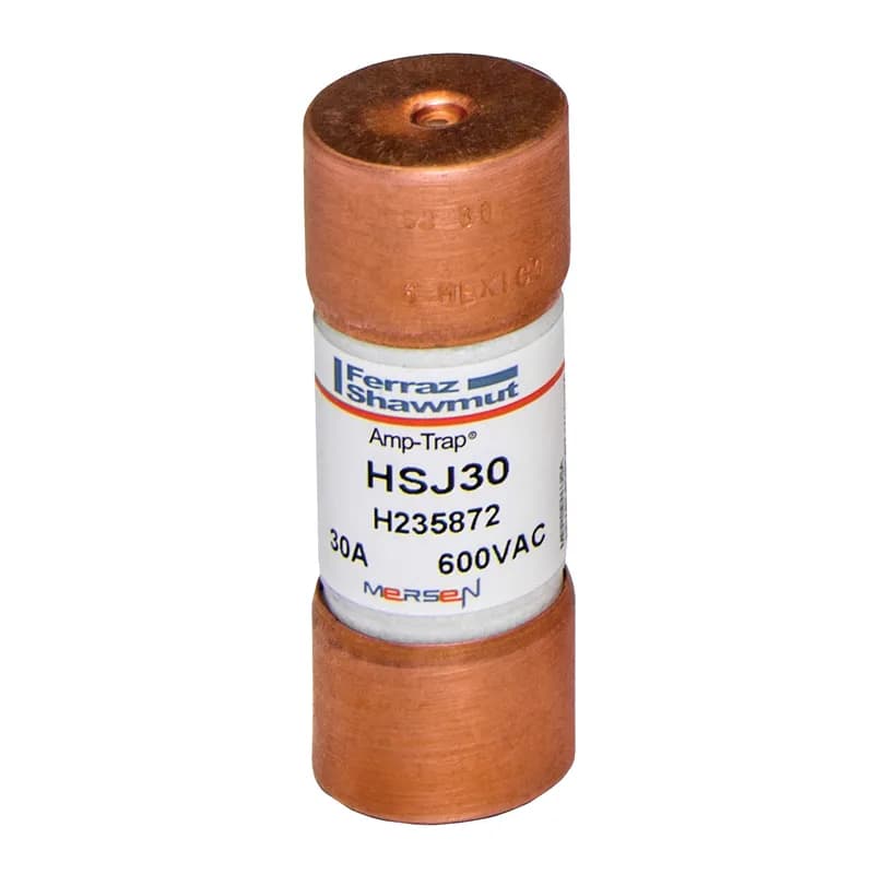 Mersen HSJ30 - Fuse HSJ - Class J - High-Speed 600VAC 500VDC 30A Ferrule Amp-Trap®