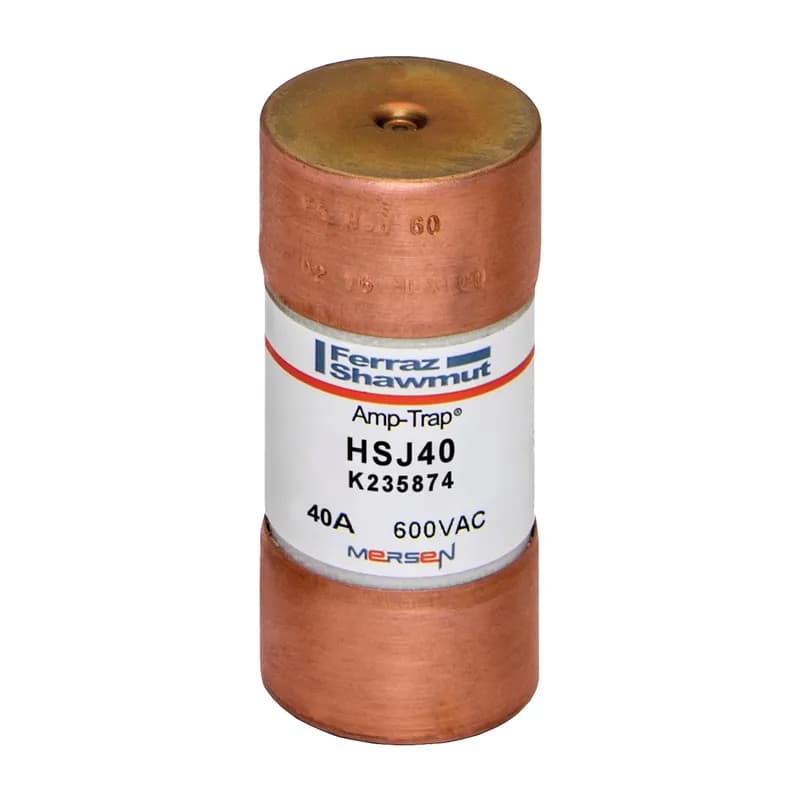 Fuse HSJ - Class J - High-Speed 600VAC 500VDC 40A Ferrule Amp-Trap®
