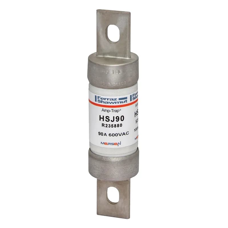 Mersen HSJ90 - Fuse HSJ - Class J - High-Speed 600VAC 500VDC 90A Blade Amp-Trap®