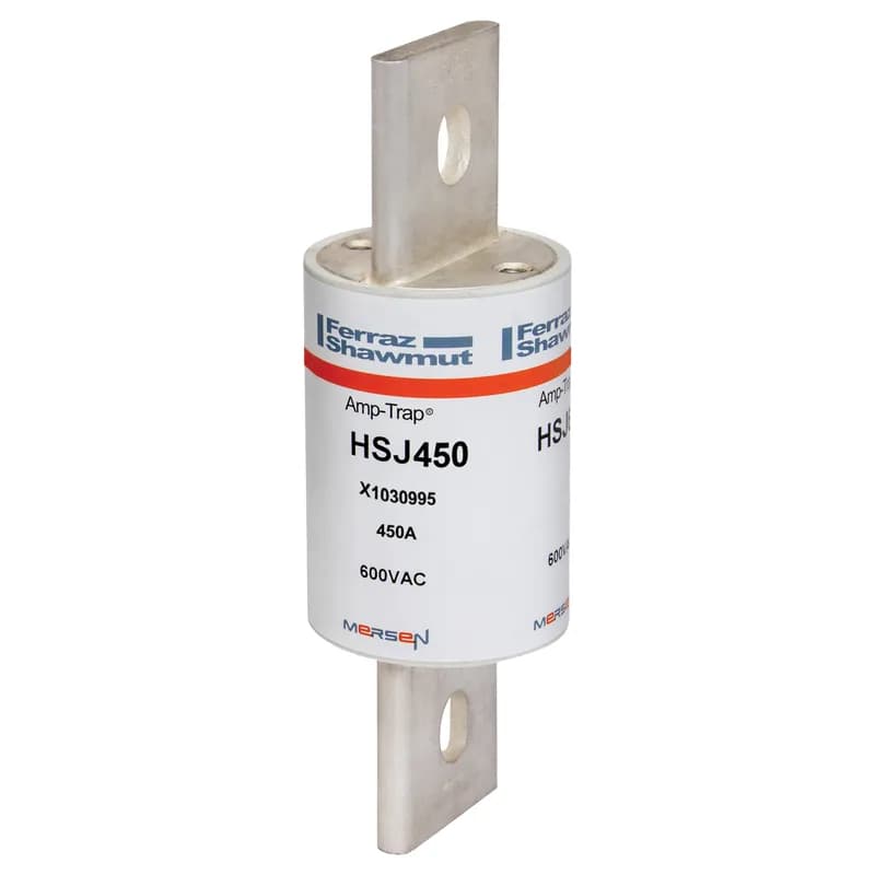 Mersen HSJ450 - Fuse HSJ - Class J - High-Speed 600VAC 500VDC 450A Blade Amp-Trap®
