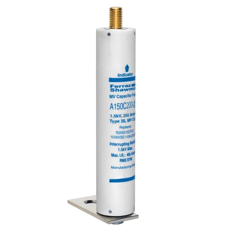 Medium Voltage Capacitor Fuse 1500VAC 200A Visual Indicator Amp-Trap®