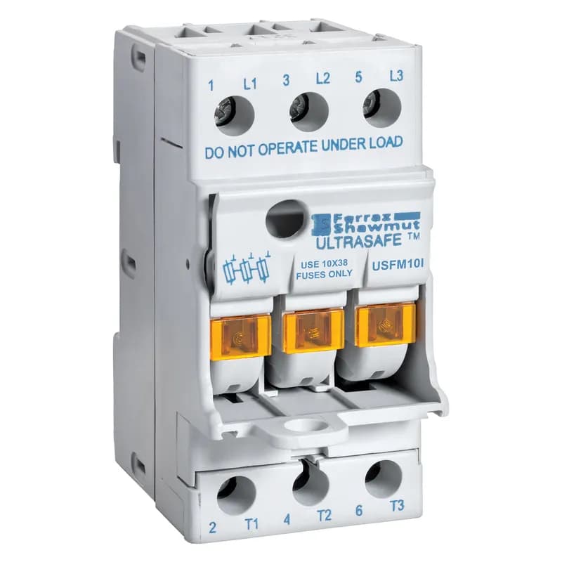 600VAC 600VDC Midget 30A 3-Pole LED IP20