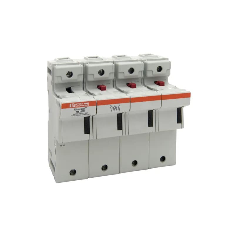 Fuse Holder UltraSafe™ 800VAC 1000VDC UL Fuse size 22x58 3-Pole+N Pressure Plate IP20