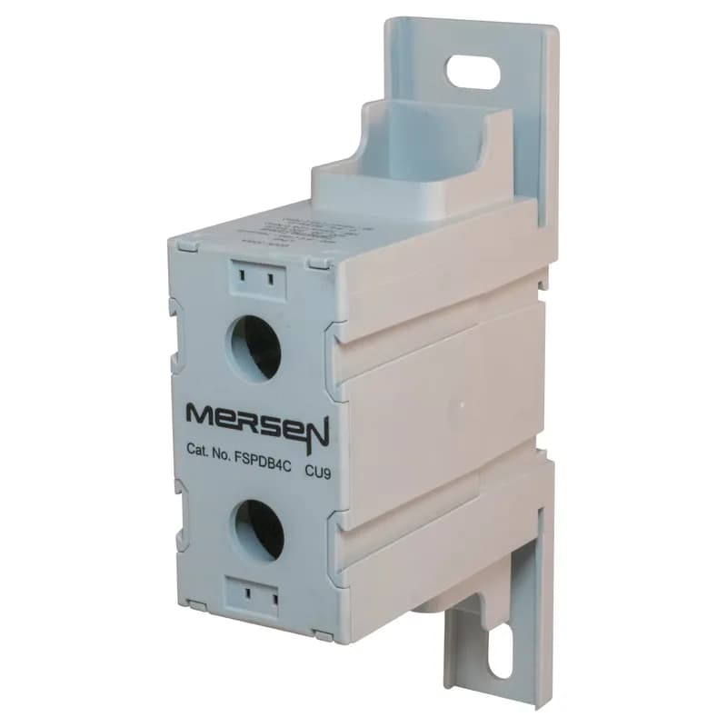 FSPDB Series UL 1059 Finger-Safe Power Distribution Block 600V 335A - 335A 1-Pole 1 - 1 openings; 400 - #6 --- 400 - #6
