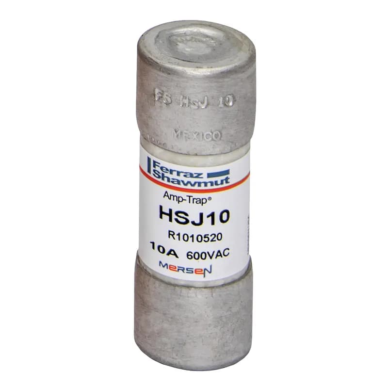 Fuse HSJ - Class J - High-Speed 600VAC 500VDC 10A Ferrule Amp-Trap®
