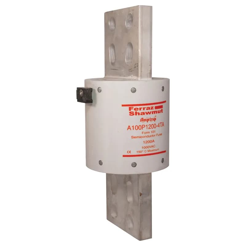 High Speed Fuse Amp-Trap® A100P 1000VAC 750VDC 1200A Bolted Blade TA Indicator