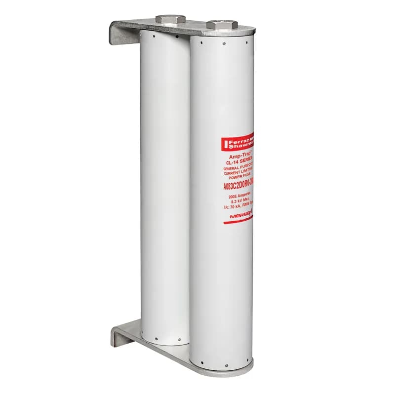 Medium Voltage E-Rated Fuse 8250VAC 200A Clip-lock Series: D0R0 Visual Indicator Amp-Trap®