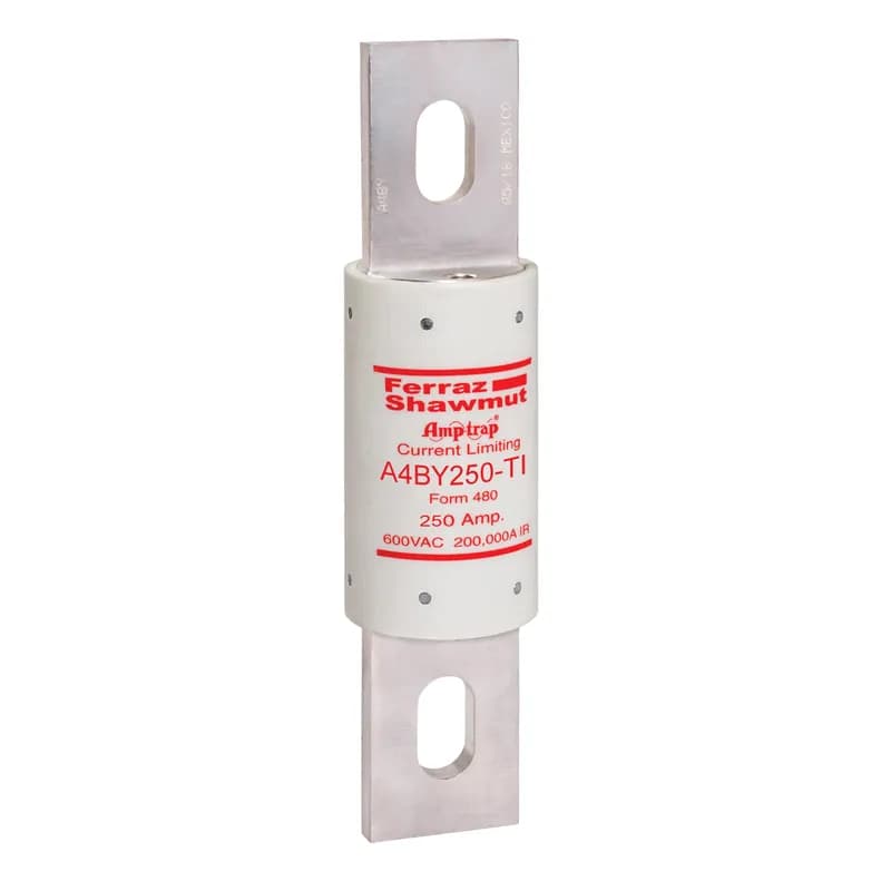 Fuse A4BY - Class L - Time-Delay 600VAC 300VDC 250A Blade TI Indicator Amp-Trap®