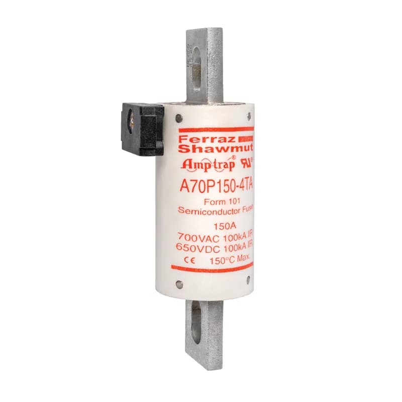 High Speed Fuse Amp-Trap® A70P 700VAC 650VDC 150A Bolted Blade TA Indicator