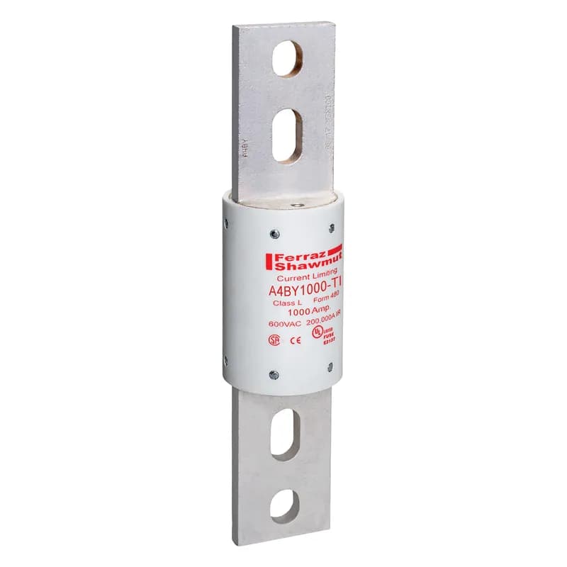 Fuse A4BY - Class L - Time-Delay 600VAC 300VDC 1000A Blade TI Indicator Amp-Trap®
