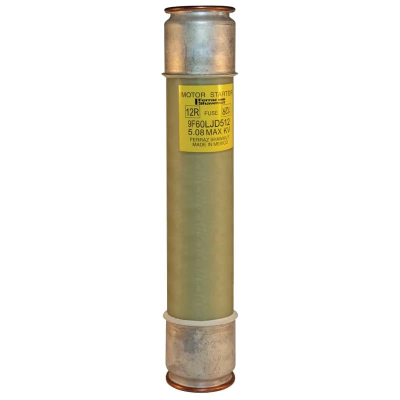 Back-Up R-Rated Medium Voltage Fuse 5080VAC 12R Mounting: Ferrule Style: LJD Visual Indicator Amp-Trap®