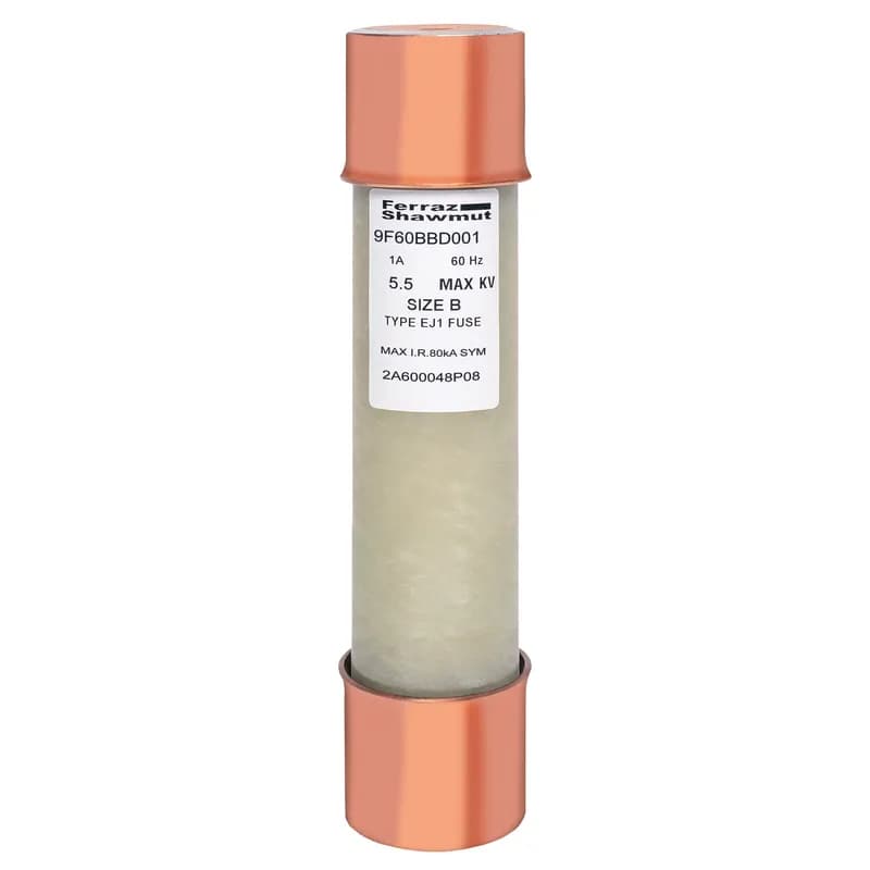Medium Voltage Potential Transformer Fuse 5500VAC 1A Ferrule Series: BBD Visual Indicator Amp-Trap®