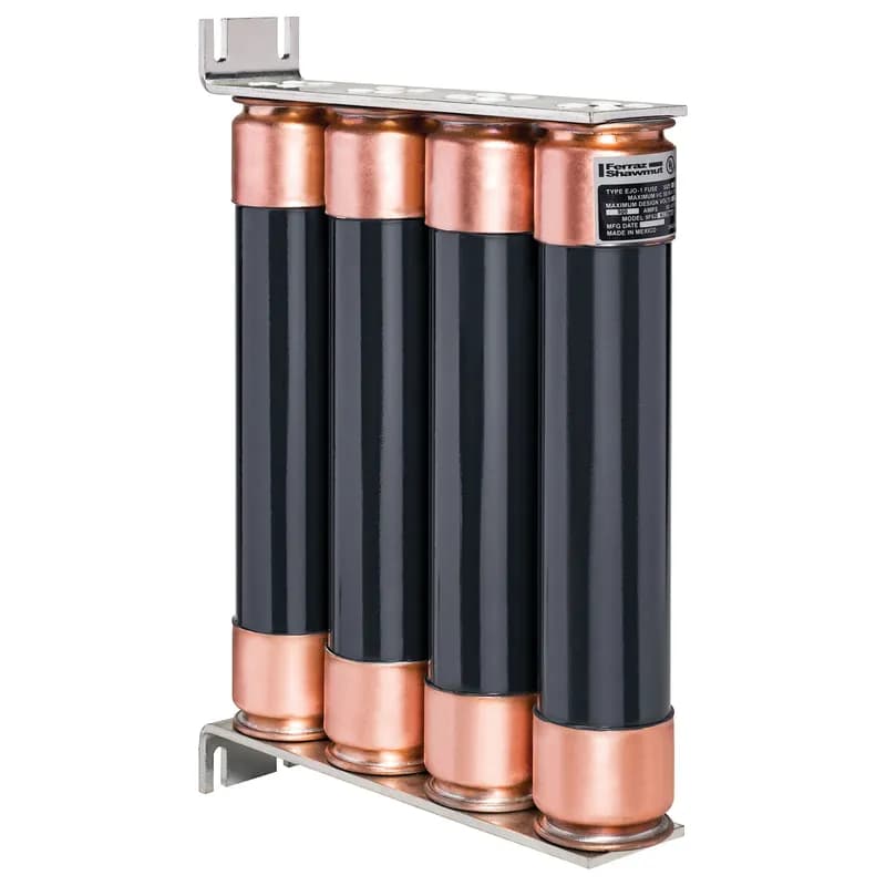 Medium Voltage E-Rated Fuse 5500VAC 900A Bolt-On, Series: KCB Visual Indicator Amp-Trap®