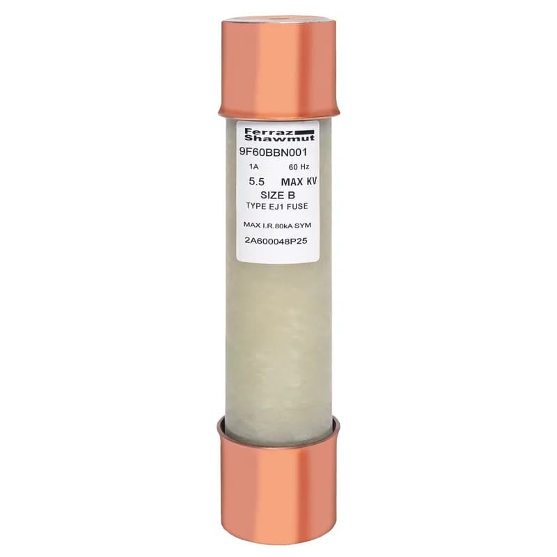 Medium Voltage Potential Transformer Fuse 5500VAC 1A Ferrule Series: BBN Amp-Trap®