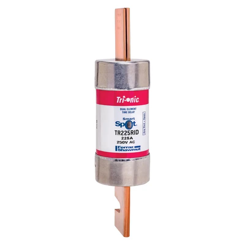 Fuse TR-R - Class RK5 - Time-Delay 250VAC 250VDC 225A Blade SmartSpot® Tri-Onic®