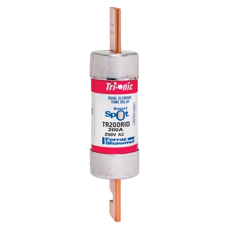 Fuse TR-R - Class RK5 - Time-Delay 250VAC 250VDC 200A Blade SmartSpot® Tri-Onic®