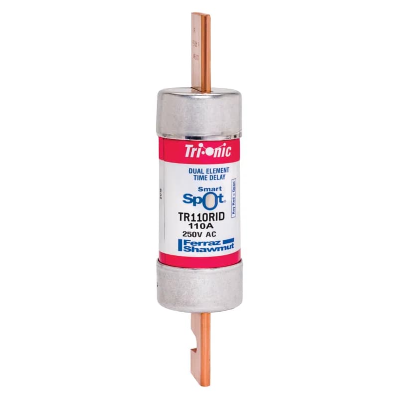 Fuse TR-R - Class RK5 - Time-Delay 250VAC 250VDC 110A Blade SmartSpot® Tri-Onic®
