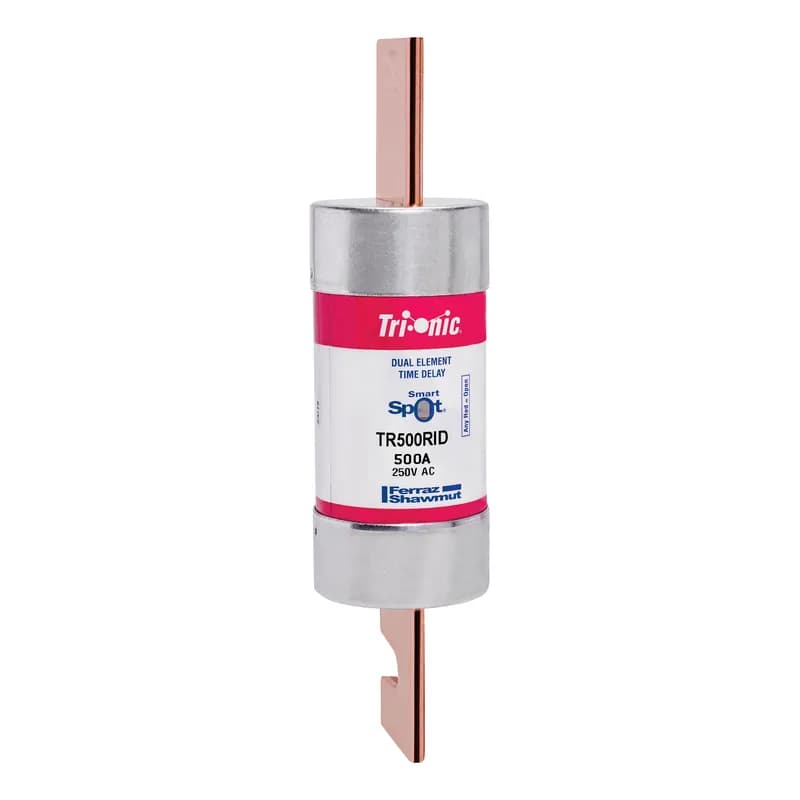 Fuse TR-R - Class RK5 - Time-Delay 250VAC 160VDC 500A Blade SmartSpot® Tri-Onic®