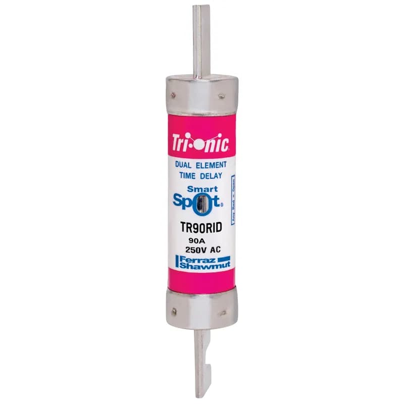 Fuse TR-R - Class RK5 - Time-Delay 250VAC 250VDC 90A Blade SmartSpot® Tri-Onic®