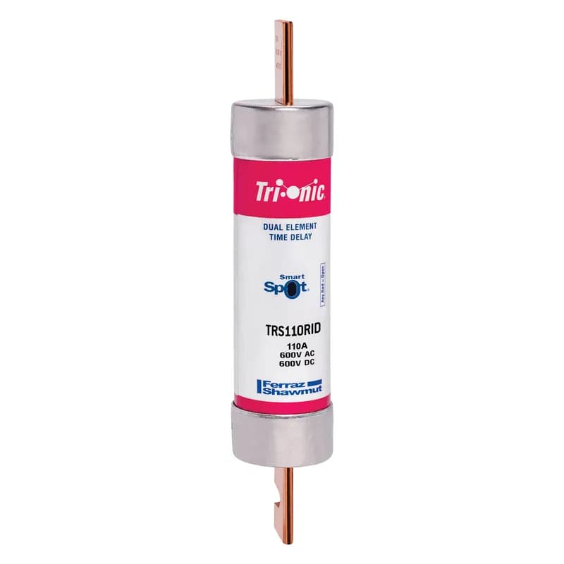 Fuse TRS-R - Class RK5 - Time-Delay 600VAC 600VDC 110A Blade SmartSpot® Tri-Onic®
