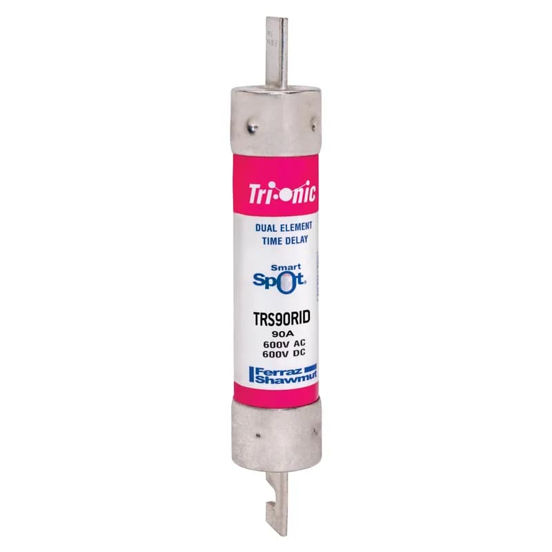 Fuse TRS-R - Class RK5 - Time-Delay 600VAC 600VDC 90A Blade SmartSpot® Tri-Onic®