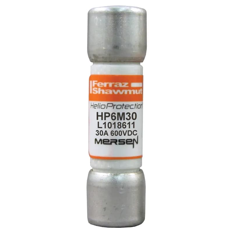 Photovoltaic fuse gPV 600VDC UL 30A With Ferrule For Clip