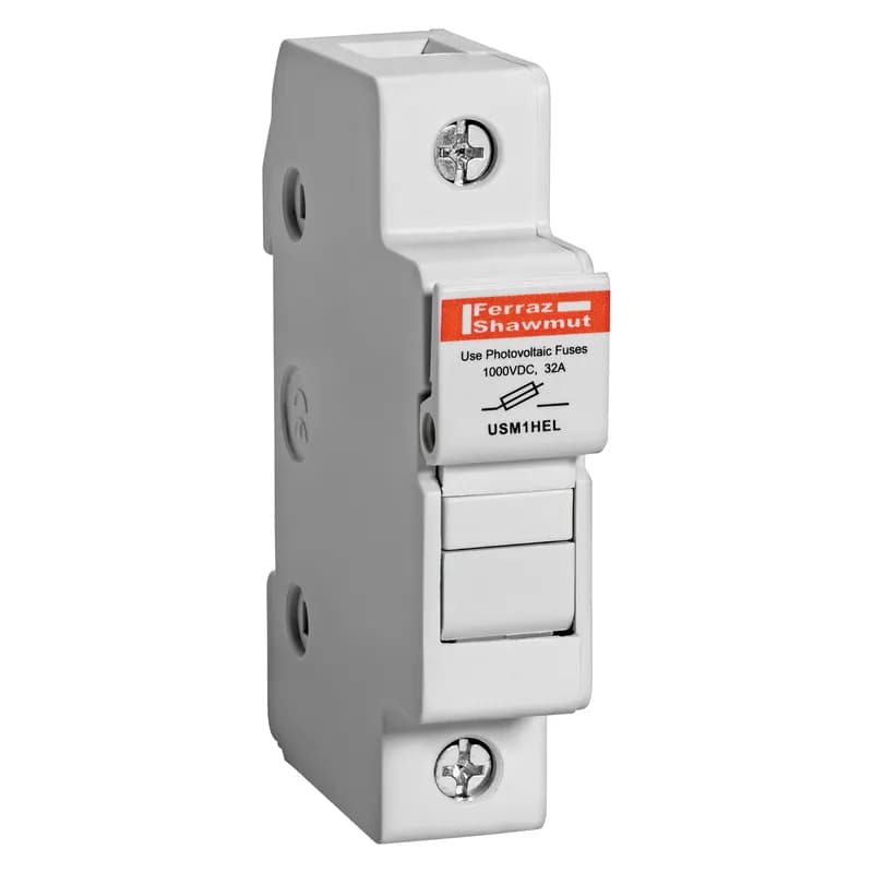 Mersen USM1HEL - Fuse Holder UltraSafe™ 600VAC 600VDC Midget 30A 1-Pole IP20