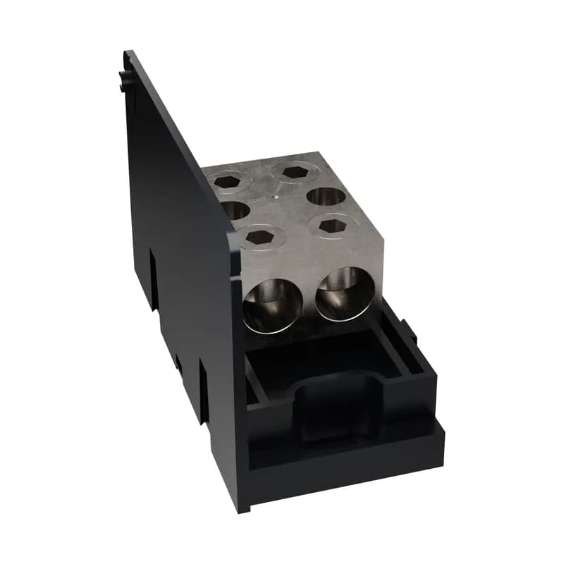 Open-Style PDB UL 1953 1000V Tin-plated Copper - 620A Adder 2 - 2 openings; 350-#6 --- 350-#6 Box to Box