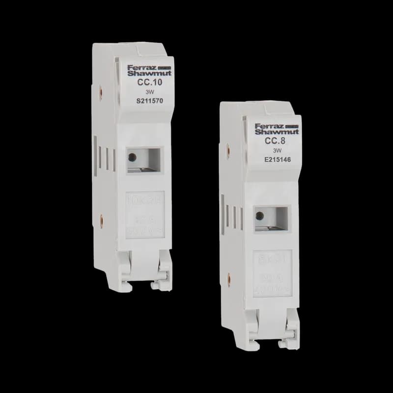 Fuse Holder Size 8x32 IEC 400VAC 1-Pole compact panel mount IP20