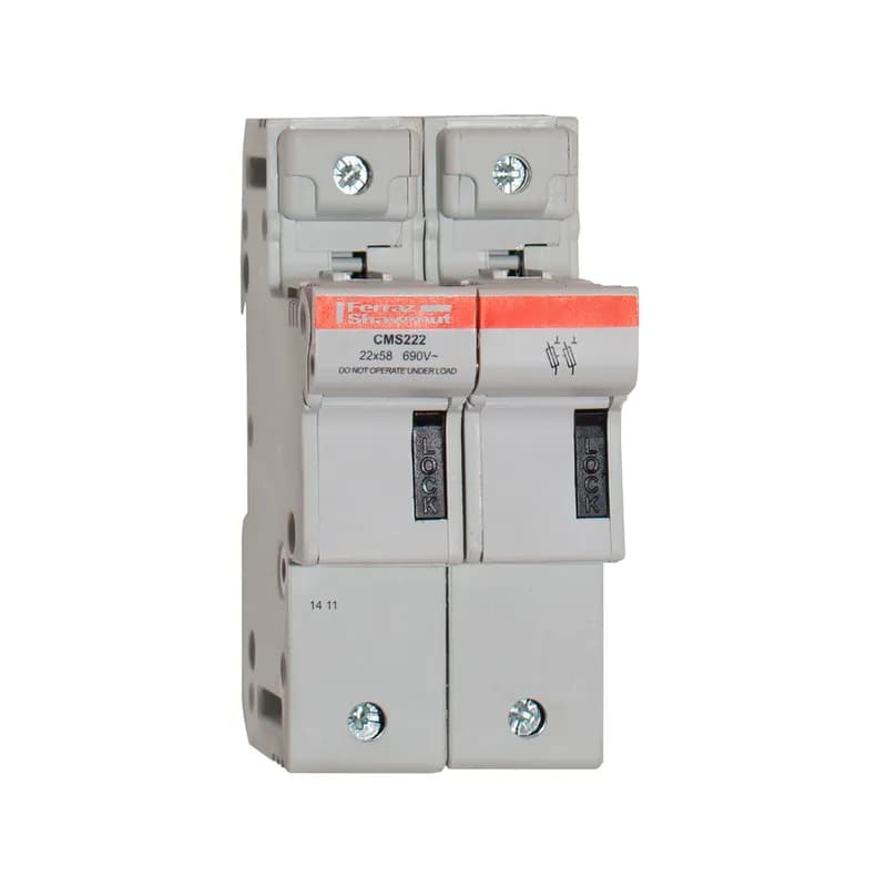 Mersen Q331122 - Fuse Holder Modulostar® Size 22x58 IEC 690VAC 690VDC 2-Pole IP20