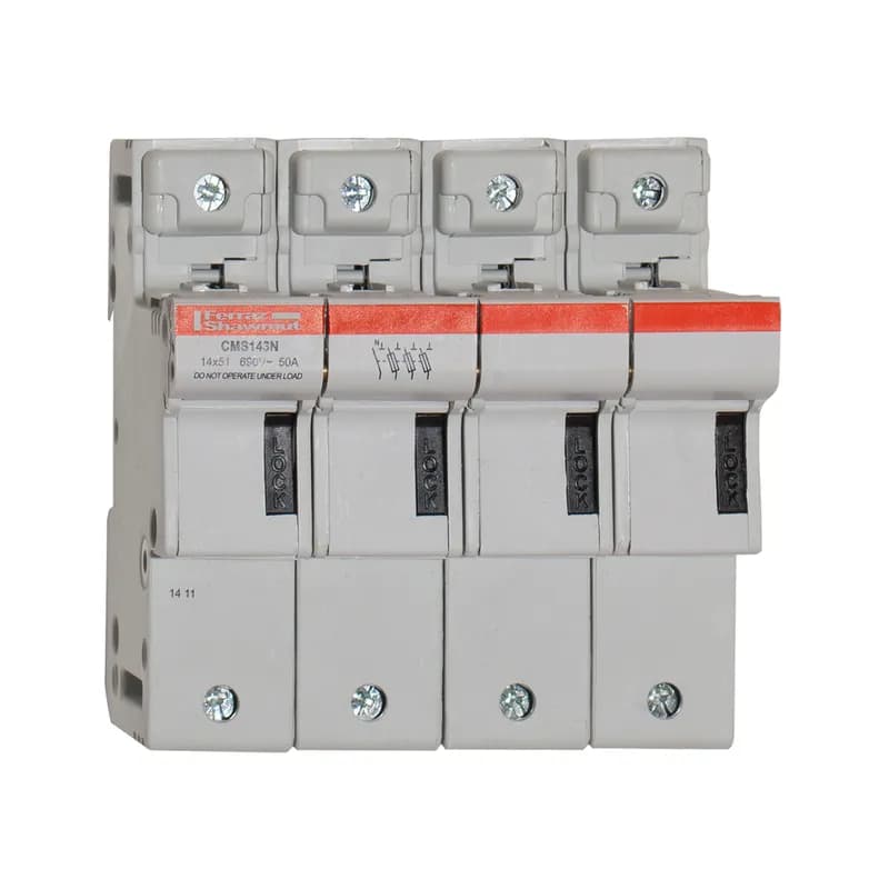 Fuse Holder Modulostar® Size 14x51 IEC 690VAC 690VDC 3-Pole+N IP20