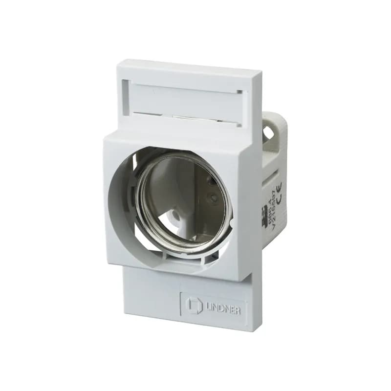 DIN Fuse base Size DIII 500VAC 500VDC 63A 1-Pole with touch protection DIN Rail mounting