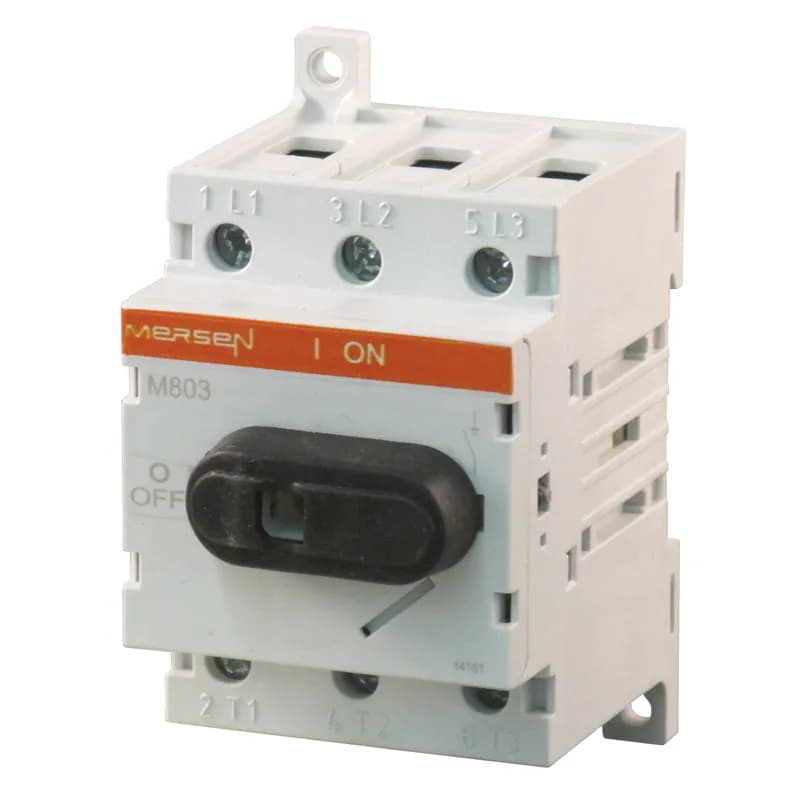 UL508 Switch 600VAC Non-Fused 80A 3-Pole Direct Screw Mount