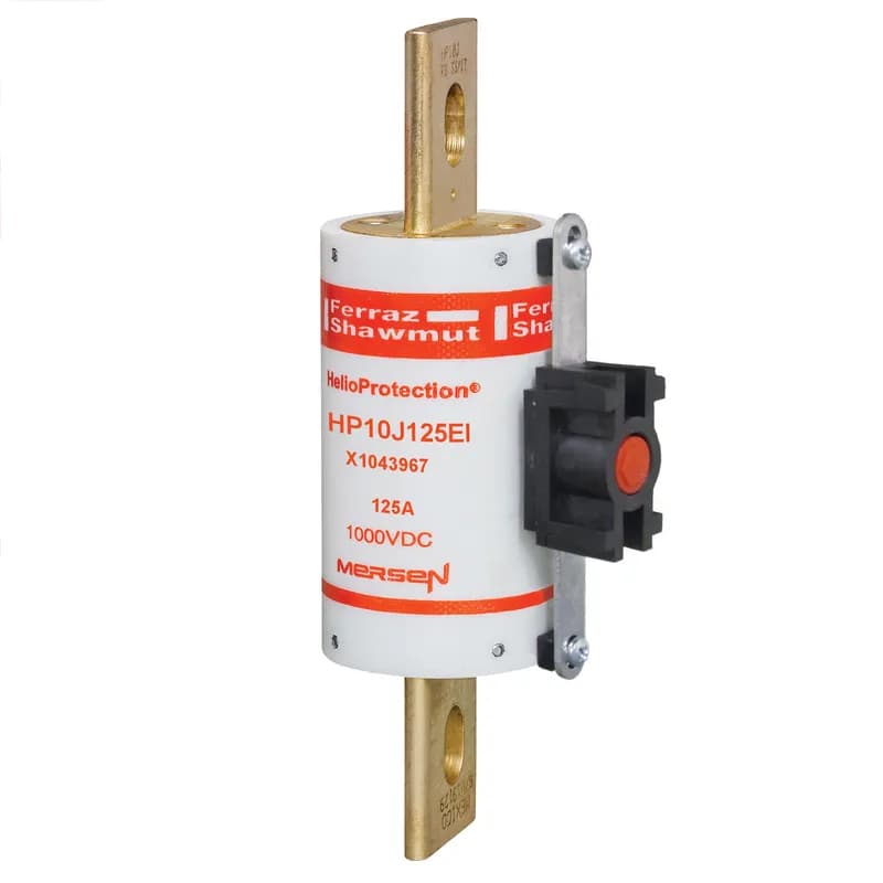 Photovoltaic fuse gPV 1000VDC UL 125A With EI Indicator With Blade For Clip or Bolted