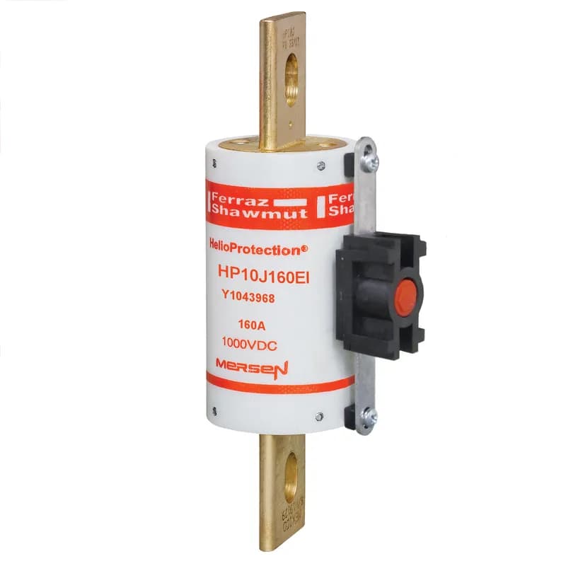 Photovoltaic fuse gPV 1000VDC UL 160A With EI Indicator With Blade For Clip or Bolted
