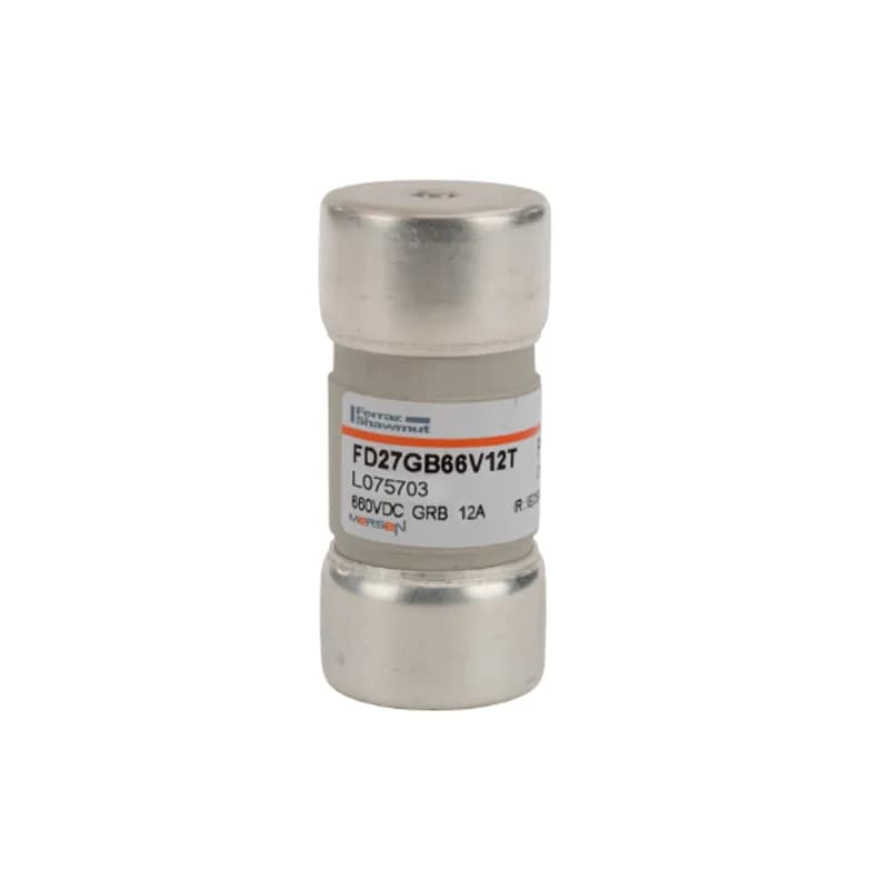 High-Speed Cylindrical Fuse Protistor® Size 27x60 gR (gRB) 660VDC IEC 12A With Striker