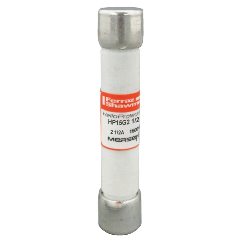 Photovoltaic fuse gPV 1500VDC IEC 1500VDC UL 2.5A With Ferrule For Clip