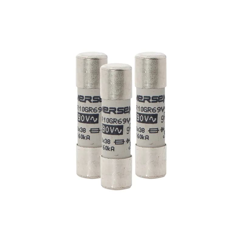 High-Speed Cylindrical Fuse Protistor® Size 10x38 gR 690VAC IEC 12.5A