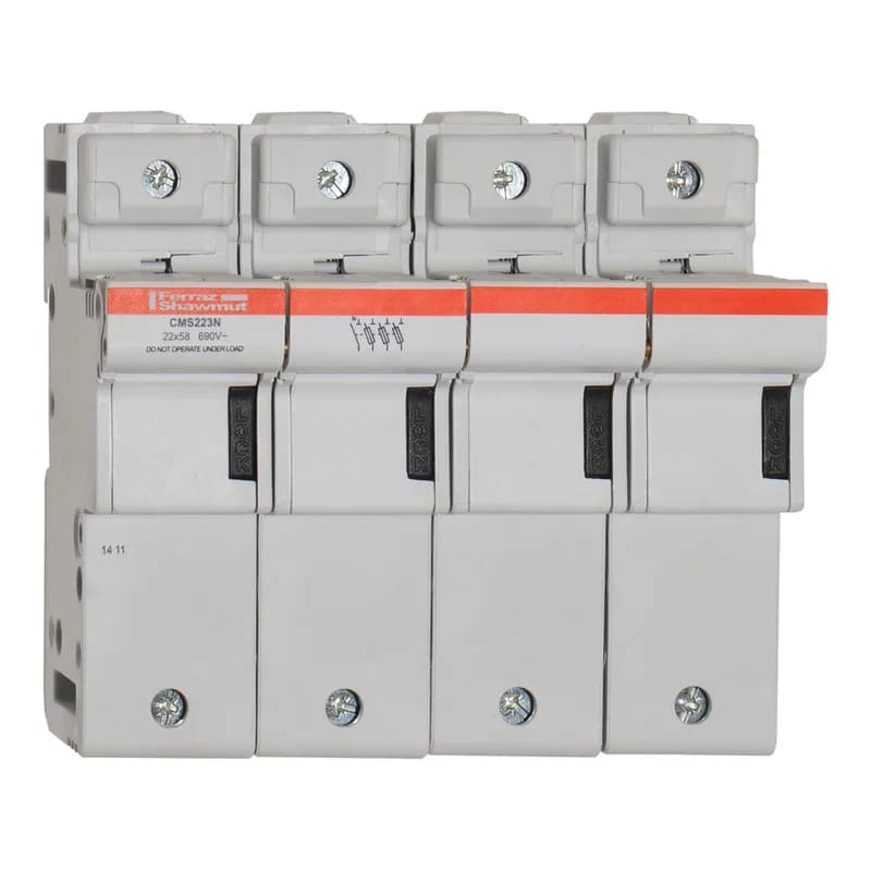 Fuse Holder Modulostar® Size 22x58 IEC 690VAC 690VDC 3-Pole+N IP20