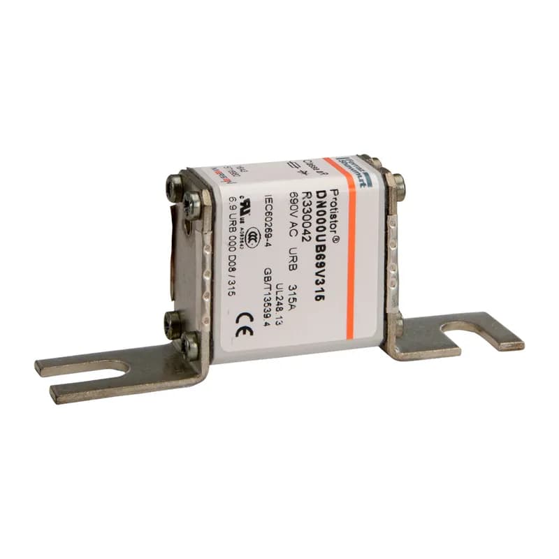 Square Body High-Speed Fuse Protistor® Size NH 000 aR 690VAC IEC 315A DIN 80 Blades