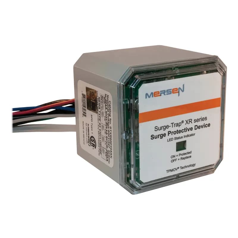 The most popular range in the STX series offering, the Surge-Trap® Type 1 STXR meets requirements for UL1449 Fourth Edition and is ideal for the replacement of older surge arrestors. The STXR Series SPD feature TPMOV® technology inside making them the safest product available. With a small, compact design and line or load installation flexibility the STXR series is the perfect fit for branch panel and/or individual equipment protection., 600Y/347V, L-G, L-N, L-L, N-G, 3-Phase Wye, 50 kA per phase