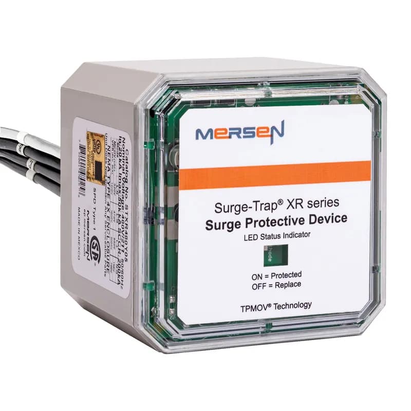 The most popular range in the STX series offering, the Surge-Trap® Type 1 STXR meets requirements for UL1449 Fourth Edition and is ideal for the replacement of older surge arrestors. The STXR Series SPD feature TPMOV® technology inside making them the safest product available. With a small, compact design and line or load installation flexibility the STXR series is the perfect fit for branch panel and/or individual equipment protection., 480Y/277V, L-G, L-N, L-L, 3-Phase Wye, 50 kA per phase