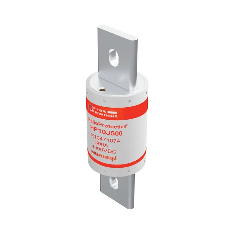 Photovoltaic fuse gPV 1000VDC UL 500A With Blade For Clip or Bolted