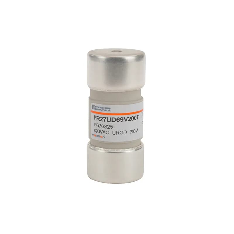 High-Speed Cylindrical Fuse Protistor® Size 27x60 aR 690VAC IEC 200A With Striker